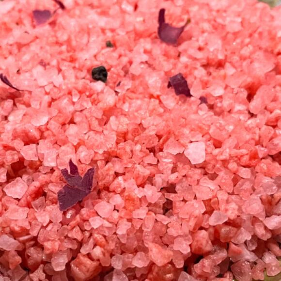 Midsommer Queen Sizzling Room Salt Crystal Potpourri: Orange Apricot Rose Petal - Picture 4 of 11